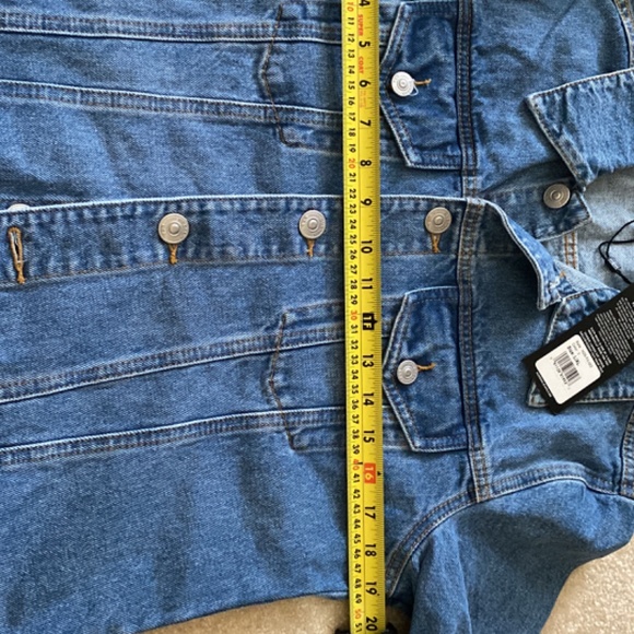 L/XL Hudson Jeans Denim Jacket NWT - Picture 2 of 5
